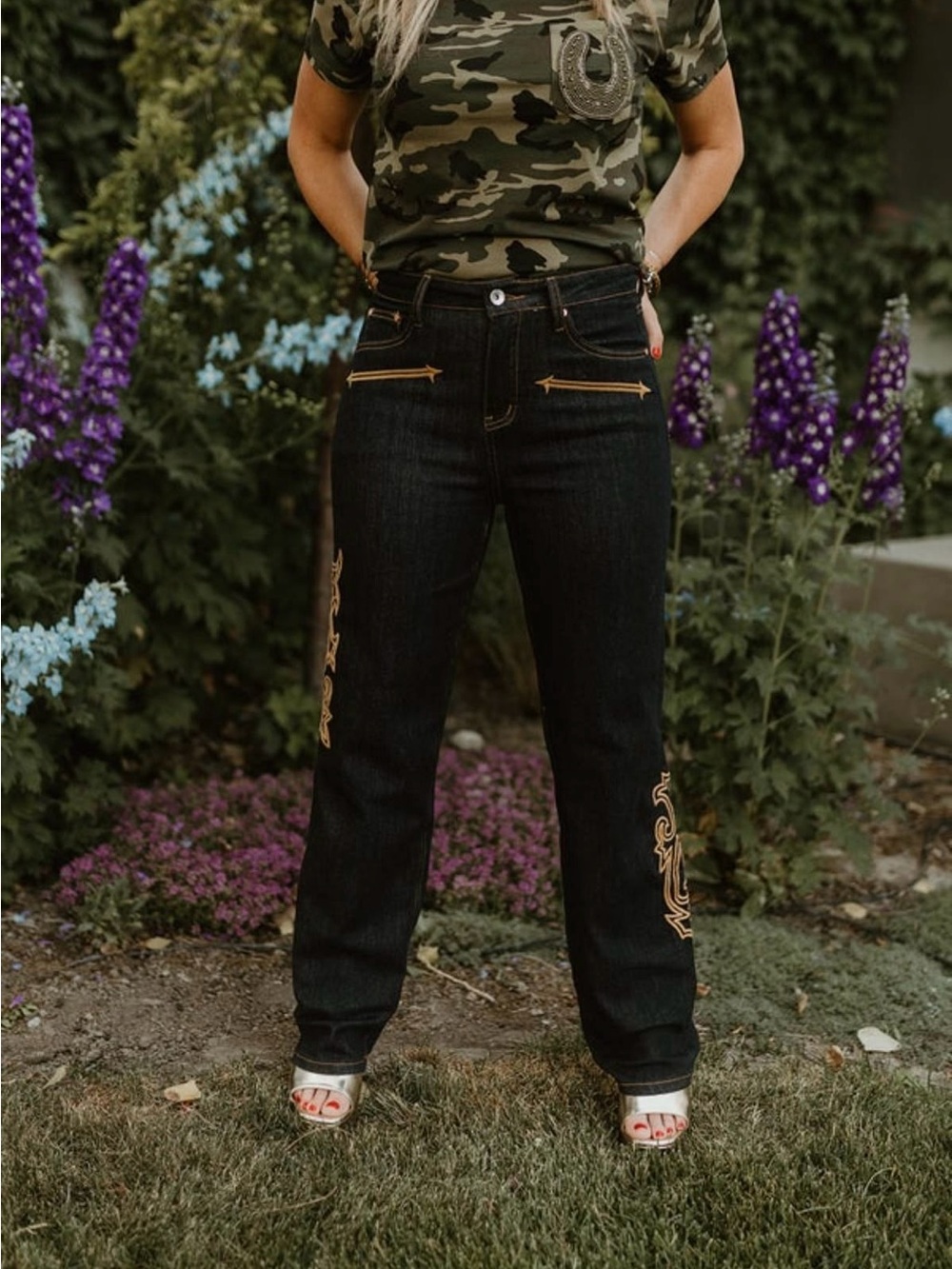 Rodeo Quincy cowgirl classic jeans 26